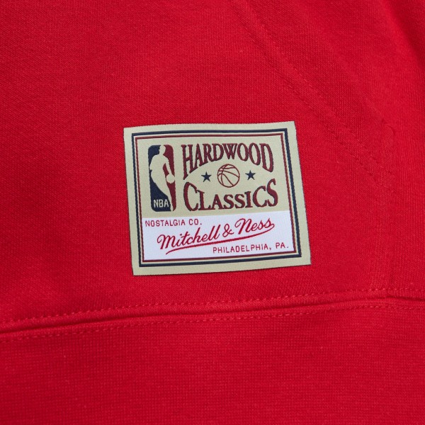 Толстовка Chicago Bulls Mitchell & Ness x Tats Cru Hardwood Classics Brick - Red
