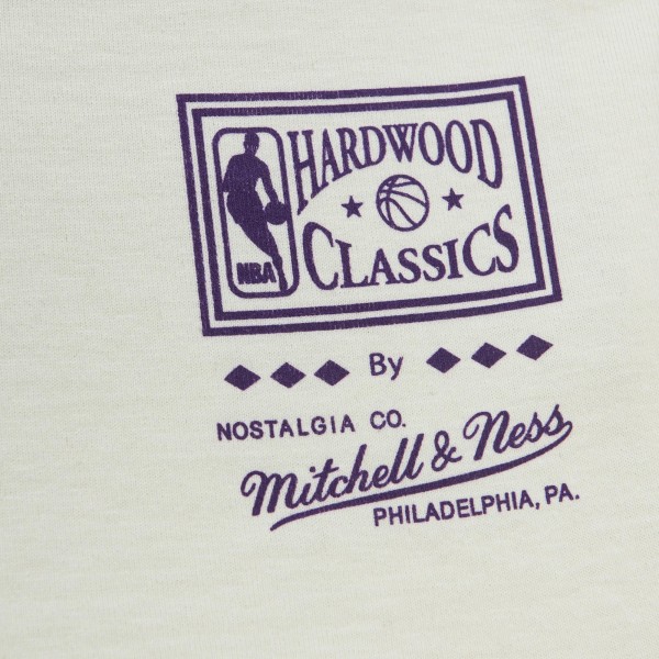 Футболка Los Angeles Lakers Mitchell & Ness x Tats Cru Hardwood Classics City - Cream