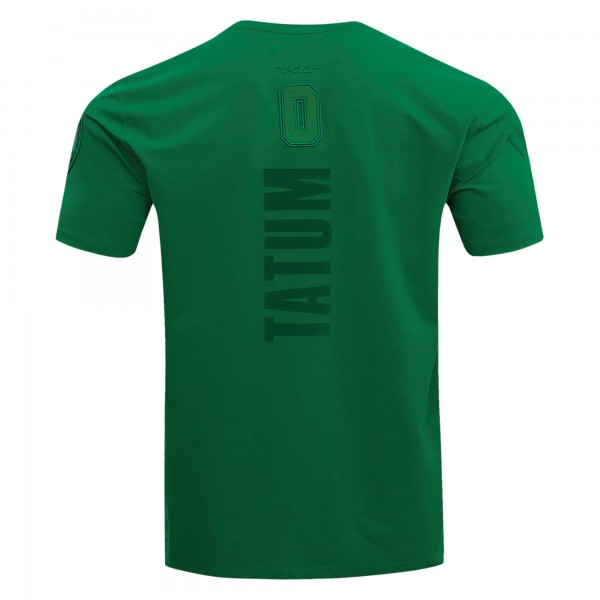 Футболка Jayson Tatum Boston Celtics Pro Standard Triple Tonal Player - Kelly Green