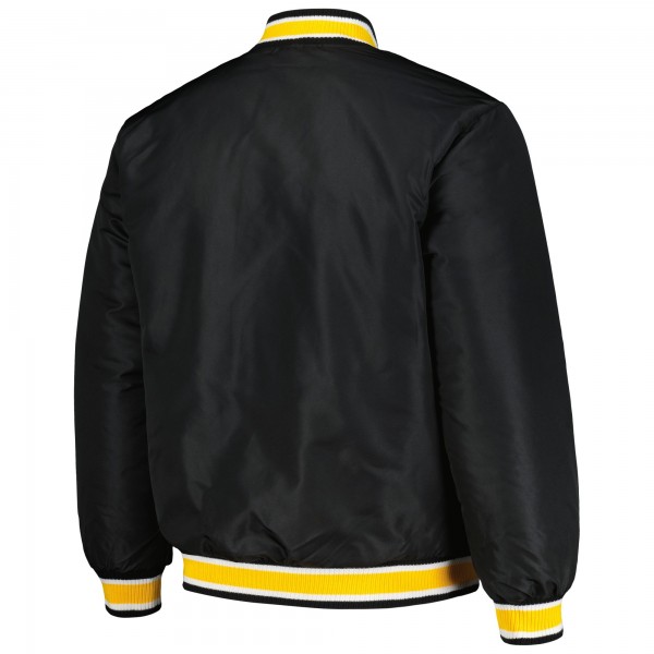Куртка на кнопках Los Angeles Lakers JH Design Reversible Melton - Black