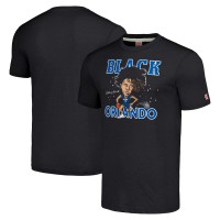 Футболка Orlando Magic Anthony Black Homage Charcoal Caricature Tri-Blend