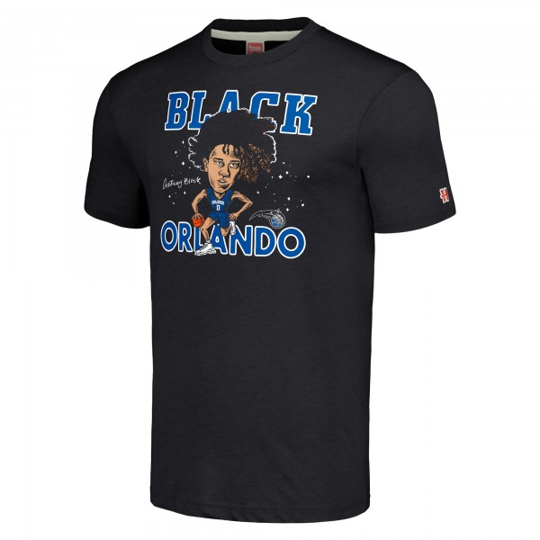 Футболка Orlando Magic Anthony Black Homage Charcoal Caricature Tri-Blend