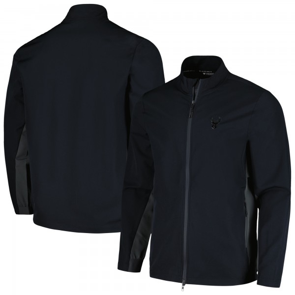 Кофта на молнии Milwaukee Bucks Levelwear Harrington - Black