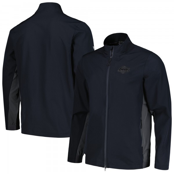Кофта на молнии Los Angeles Lakers Levelwear Harrington - Black
