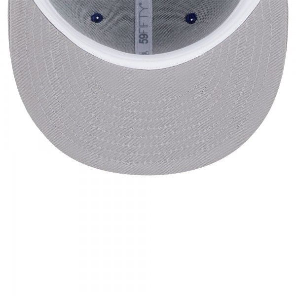 Бейсболка Los Angeles Dodgers New Era Royal/Gray Multi Logo 59FIFTY