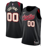Игровая форма  Portland Trail Blazers Nike Unisex 2023/24 Custom Swingman - Black - City Edition