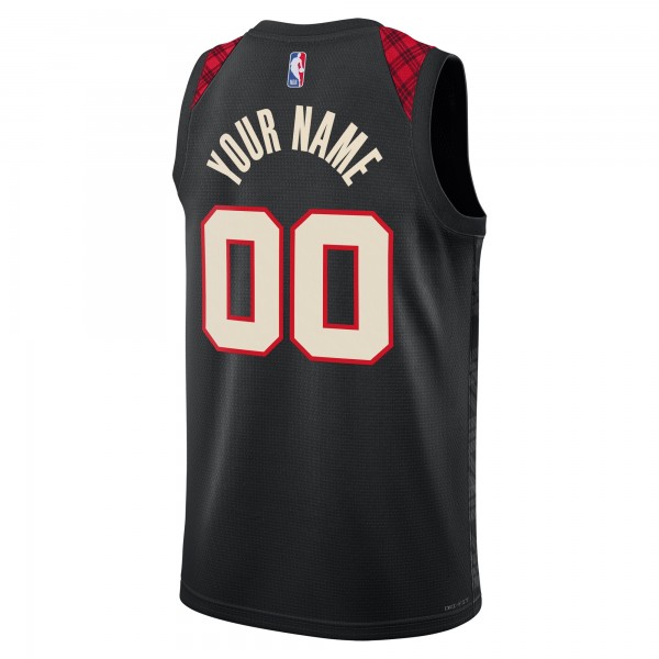 Игровая форма  Portland Trail Blazers Nike Unisex 2023/24 Custom Swingman - Black - City Edition