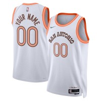 Игровая форма  San Antonio Spurs Nike Unisex 2023/24 Custom Swingman - White - City Edition