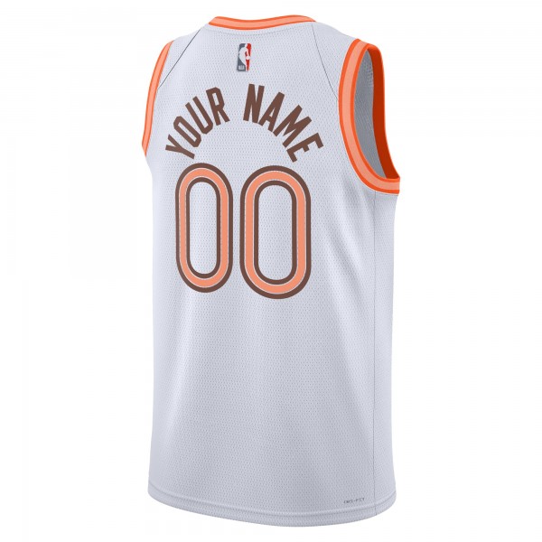 Игровая форма  San Antonio Spurs Nike Unisex 2023/24 Custom Swingman - White - City Edition