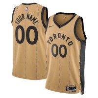 Игровая форма  Toronto Raptors Nike Unisex 2023/24 Custom Swingman - Gold - City Edition