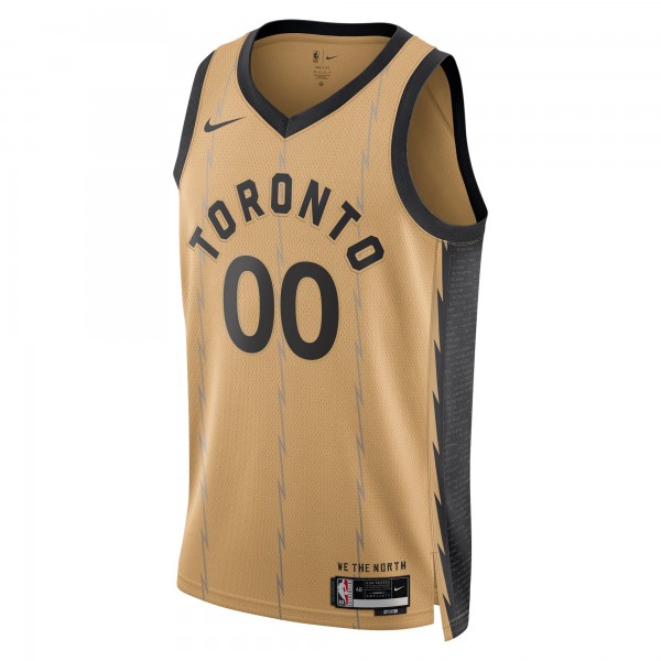 Игровая форма  Toronto Raptors Nike Unisex 2023/24 Custom Swingman - Gold - City Edition