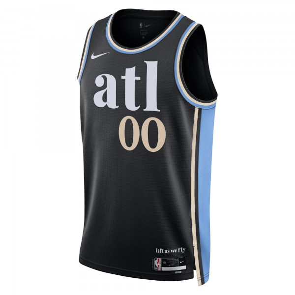 Игровая форма  Atlanta Hawks Nike Unisex 2023/24 Custom Swingman - Black - City Edition