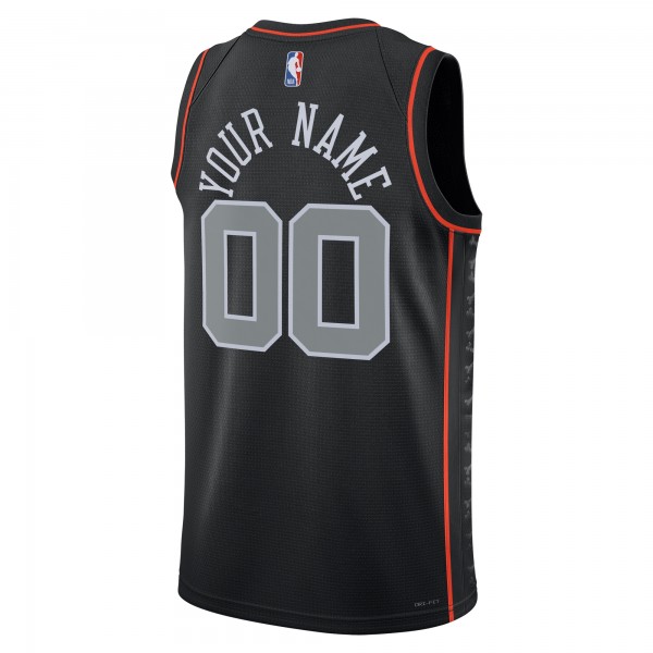 Игровая форма  Detroit Pistons Nike Unisex 2023/24 Custom Swingman - Black - City Edition