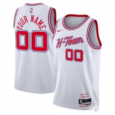Игровая форма  Houston Rockets Nike Unisex 2023/24 Custom Swingman - White - City Edition