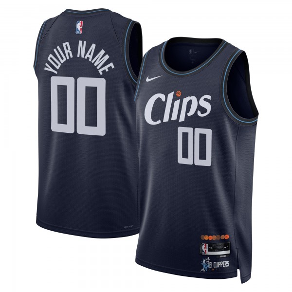 Игровая форма  LA Clippers Nike Unisex 2023/24 Custom Swingman - Navy - City Edition
