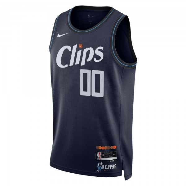 Игровая форма  LA Clippers Nike Unisex 2023/24 Custom Swingman - Navy - City Edition