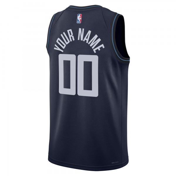 Игровая форма  LA Clippers Nike Unisex 2023/24 Custom Swingman - Navy - City Edition