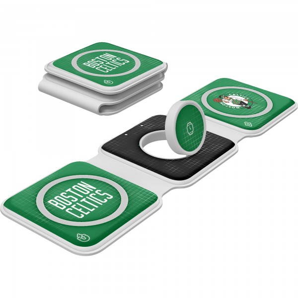 Зарядная станция 3 в 1 Boston Celtics Keyscaper
