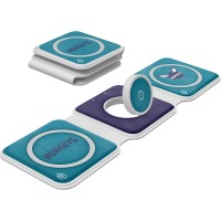 Charlotte Hornets Keyscaper 3-in-1 Foldable Charger