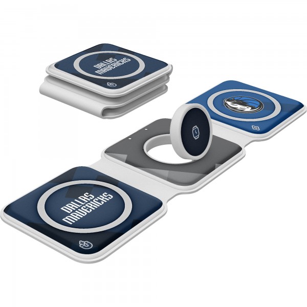 Dallas Mavericks Keyscaper 3-in-1 Foldable Charger