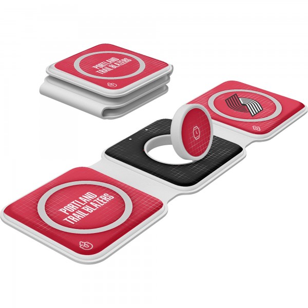 Зарядная станция Portland Trail Blazers Keyscaper 3-in-1