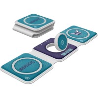 Charlotte Hornets Keyscaper Personalized 3-in-1 Foldable Charger