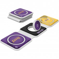 Los Angeles Lakers Keyscaper Personalized 3-in-1 Foldable Charger