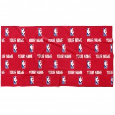 NBA Chad & Jake 30 x 60 Personalized Repeat Logo Horizontal Towel