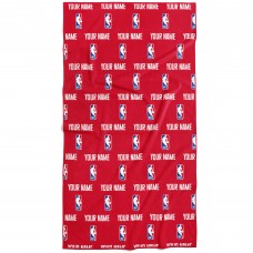 NBA Chad & Jake 30 x 60 Personalized Repeat Logo Vertical Towel