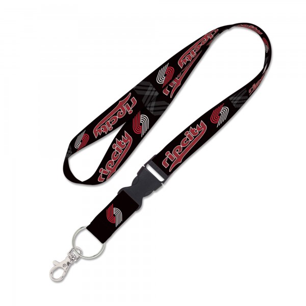 Portland Trail Blazers WinCraft 2023/24 City Edition Lanyard with Detachable Buckle