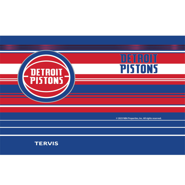 Detroit Pistons Tervis 30oz. Hype Stripes Tumbler