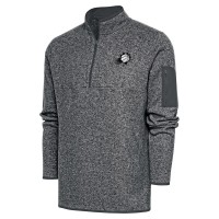 Кофта на короткой молнии Phoenix Suns Antigua Metallic Logo Fortune - Heather Gray