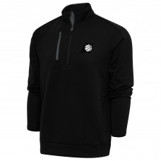 Кофта на короткой молнии Phoenix Suns Antigua Metallic Logo Generation - Black