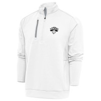 Кофта на короткой молнии New York Knicks Antigua Metallic Logo Generation - White