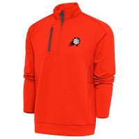 Кофта на короткой молнии Phoenix Suns Antigua Metallic Logo Generation - Orange