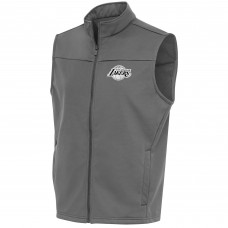 Жилетка Los Angeles Lakers Antigua Metallic Logo Links Golf - Steel