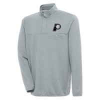 Кофта на кнопках Indiana Pacers Antigua Steamer - Gray