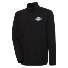 Кофта на кнопках Los Angeles Lakers Antigua Steamer - Black