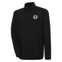 Кофта на кнопках Dallas Mavericks Antigua Steamer - Black
