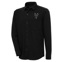 Рубашка Milwaukee Bucks Antigua Streamer - Black
