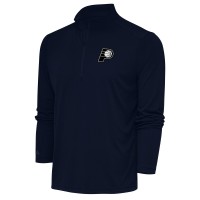 Кофта на короткой молнии Indiana Pacers Antigua Metallic Logo Tribute - Navy
