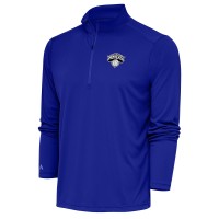 Кофта на короткой молнии New York Knicks Antigua Metallic Logo Tribute - Blue