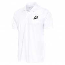 Поло Phoenix Suns Antigua Metallic Logo Tribute Desert Dry - White