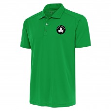 Поло Boston Celtics Antigua Metallic Logo Tribute Desert Dry - Kelly Green