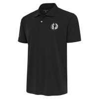 Поло Dallas Mavericks Antigua Metallic Logo Tribute Desert Dry - Gray