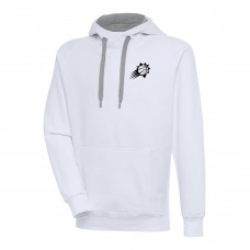 Толстовка Phoenix Suns Antigua Metallic Logo Victory Raglan - White
