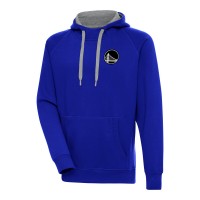 Толстовка Golden State Warriors Antigua Metallic Logo Victory Raglan - Royal