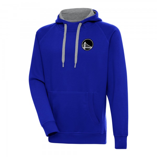 Толстовка Golden State Warriors Antigua Metallic Logo Victory Raglan - Royal