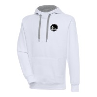 Толстовка Golden State Warriors Antigua Metallic Logo Victory Raglan - White