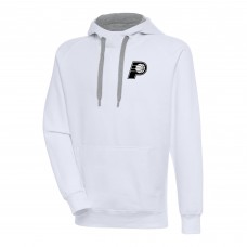 Толстовка Indiana Pacers Antigua Metallic Logo Victory Raglan - White